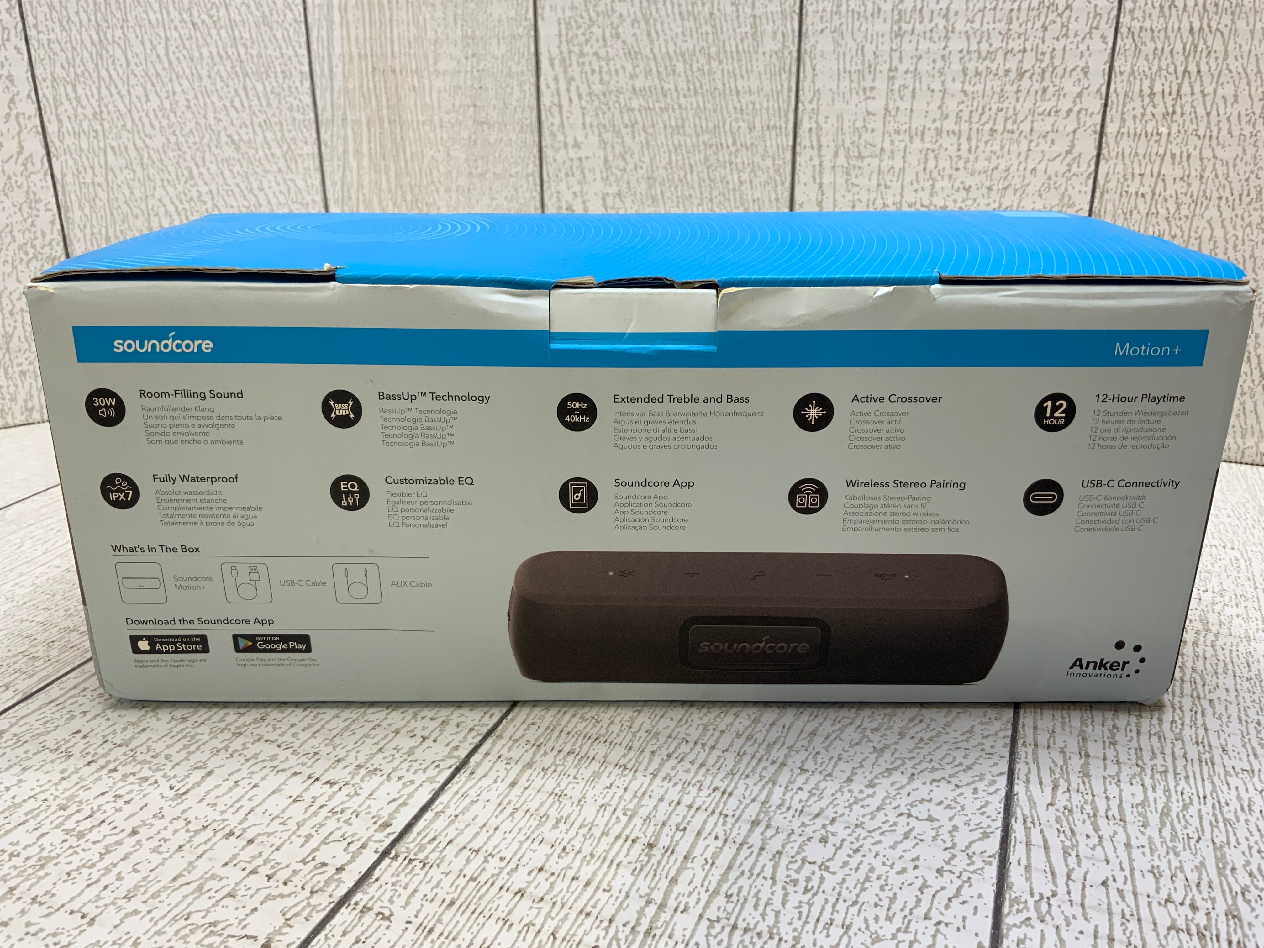 Soundcore Motion+ Bluetooth Speaker with Hi-Res 30W Audio (7939469476078)